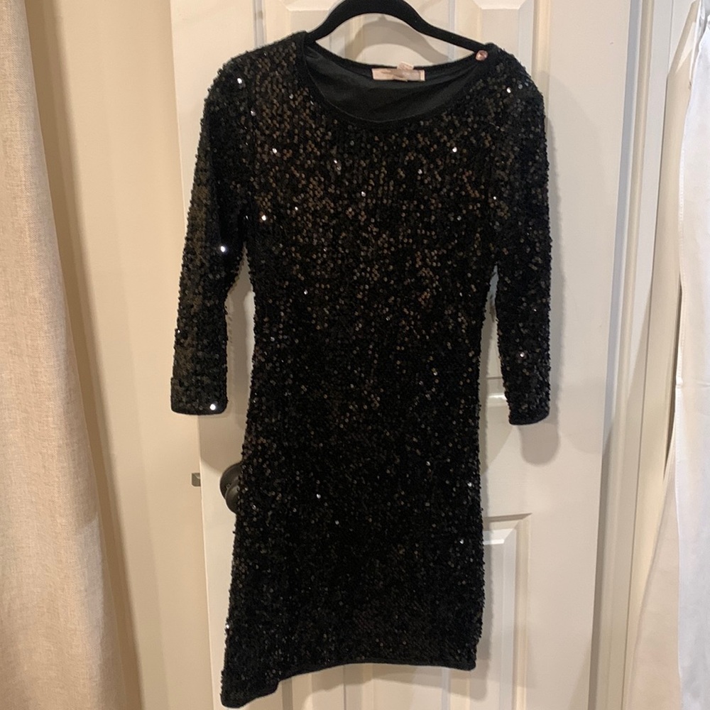 Sparkle mini dress